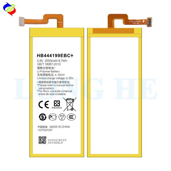HB444199EBC 3.8V 2550mAh Mobile Smart Phone Battery for Huawei Honor 4C C8818 OEM/ODM