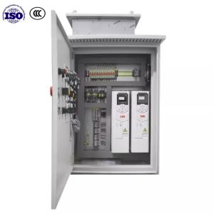 China Mild Steel Metal Electrical Cabinet Industrial Commercial VFD Control Enclosure Fireproof on sale