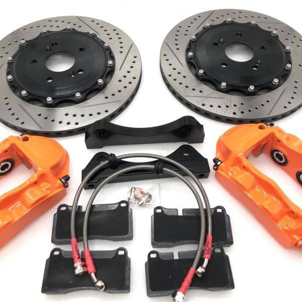 JKGT4 Auto 4 Pot Brake Kit Rear Iron HT250 380*28mm 19in Wheel