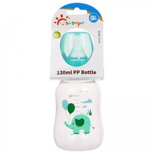 China Green 5oz 130ml Standard PP Baby Feeding Bottle on sale