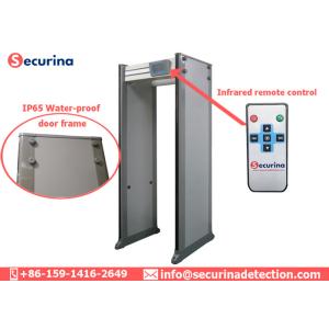 China Government Buildings Check Archway Metal Detector IP65 With Remote Controller wholesale