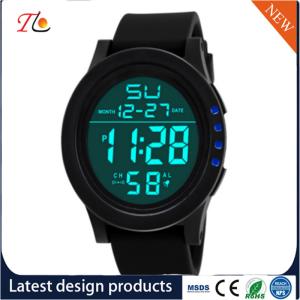Silicone Wrist Watch Smartwatch Luminous Alarm Light Timing Month Calendar