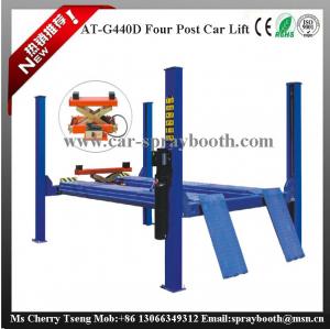 China AT-440D 2.2kw Garage Car Lift , 4 Post Car Lifts For Four Wheel Alignment wholesale
