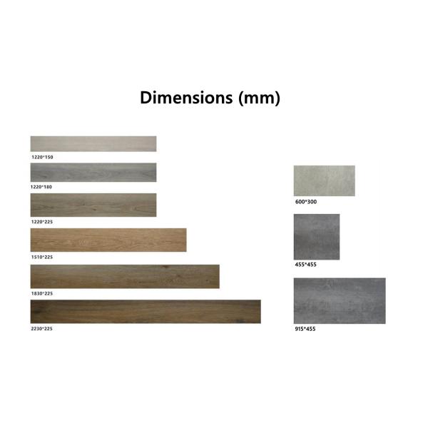 Click Wood SPC Flooring 5mm Waterproof Gold Grail GKBM Greenpy MJ-W6005