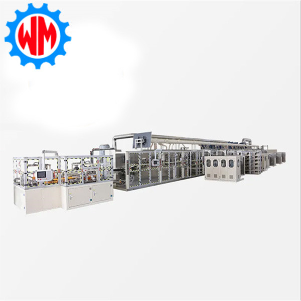 Quality Full Servo Baby Diaper Manufacturing Machine Professional 380V 50HZ for sale