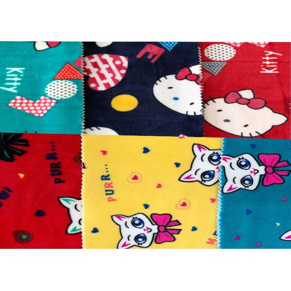 Cute Animal Printing Cotton Flannel Cloth Waterproof For Children'S Warm Care