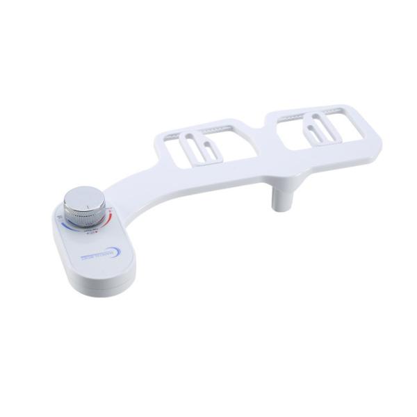 Floor Mounted Installation Home Bidet Attachment With Dual Nozzles Washing