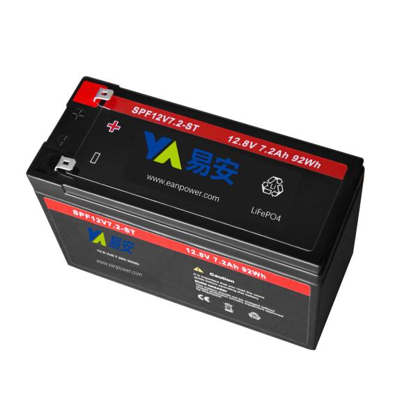 Lead-acid replacement 12.8v LiFePO4 lithium battery 12.8V 7.2Ah