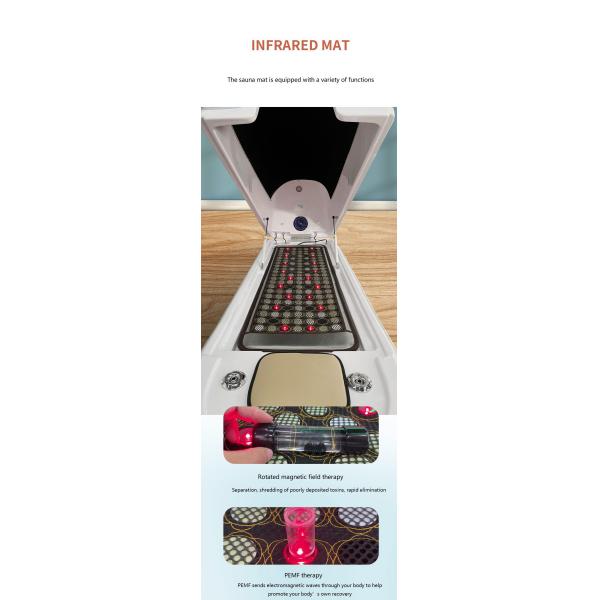 Energy Therapy Infrared Body Pod Slimming Capsule Machine With Pemf And Photon Light