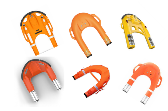 Rotomized products Plastic water rescue intelligent remote control plastic life buoy shell