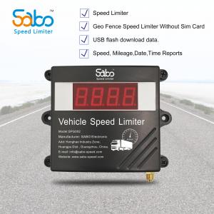 China 2km/h Digital Vehicle Tachograph 20HZ No Sim Card GPS Speed Limiter wholesale
