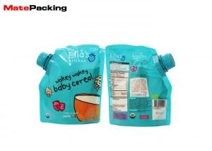 China 100% Security Food Grade Spout Pouch Custom Logo Printing Organic Baby Food Pouches wholesale