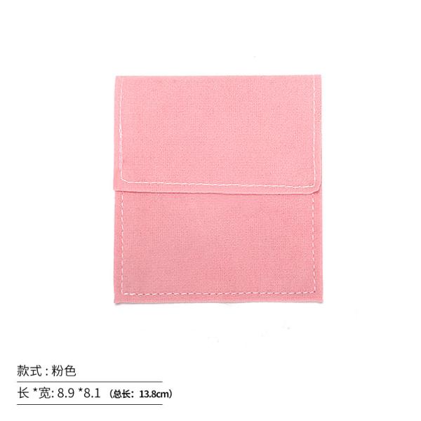 Luxury Elegant Gift Bag Gift Package Hot Selling Flip Cover Dustproof Velvet Bag Ring Earring Jewelry Bag Small Accessories Storage Bag