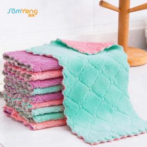 China No Lint Eco Friendly Kitchen Wipe Cloth Hand Towel For Dish Cleaning wholesale