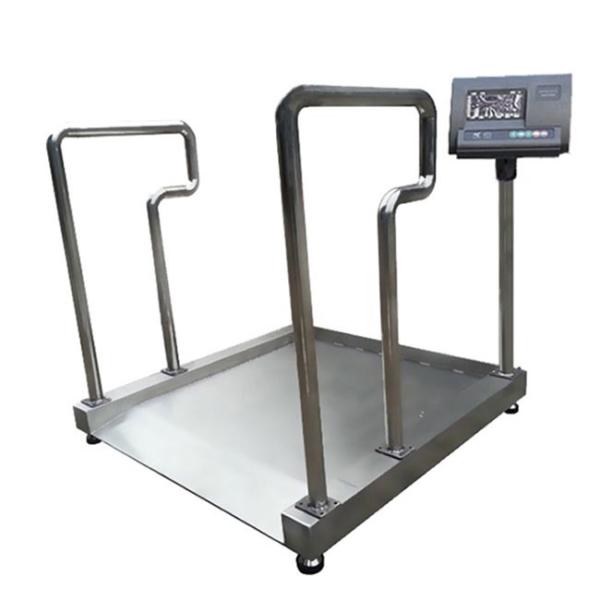 Hospital Wheelchair Heavy Duty Floor Scales Stainless Steel Multi Purpose 300kg