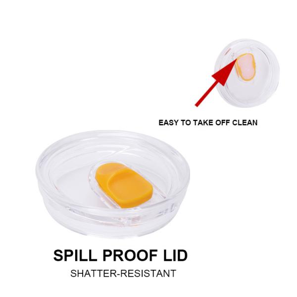 16 Oz Stainless Steel Coffee Mug With Lid And Metal Vacuum Straw