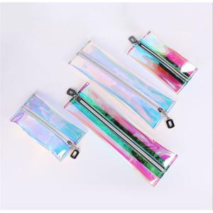 China Customized PVC Cosmetic Bag Lightweight Waterproof 100% Handmade Sewing on sale