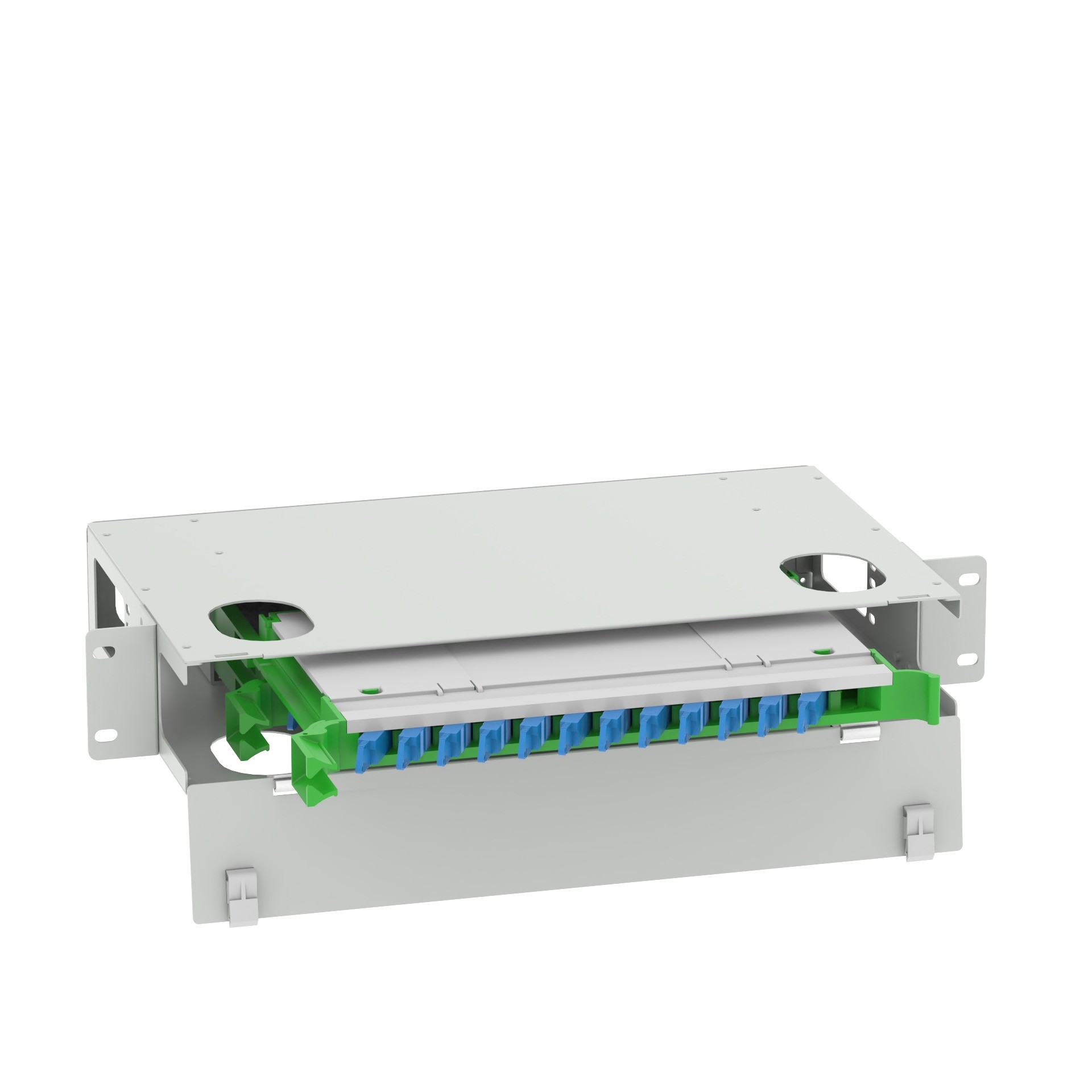 24 Port Optic Fiber Distribution Patchpanel for FTTX Network Management in Data