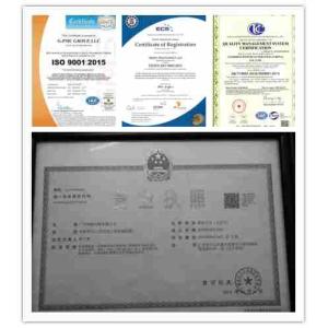 Guangzhou Hongzhou Auto Parts Co.,ltd Certifications