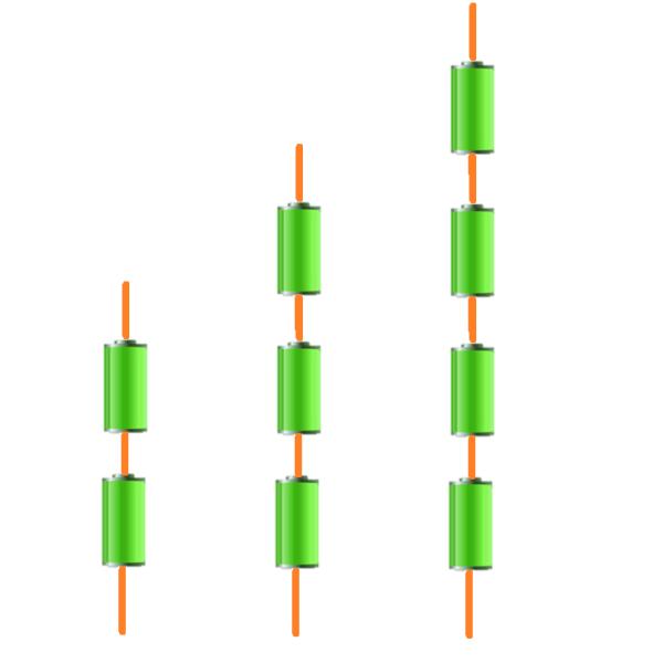 Smart 12A 24Ah 12v Lithium Ion Battery Pack For Motorcycle