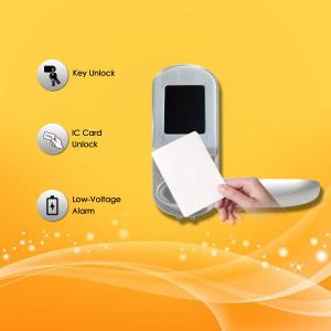 China Electronic Key Card Door Locks , Hotel Key Card Door Entry Systems Rust Proof wholesale