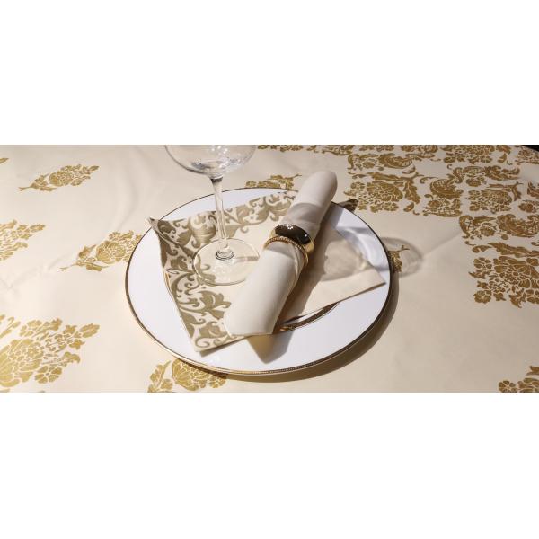 high qlty disposable soft luxury water proof table cover for party and hotel banquet weeding