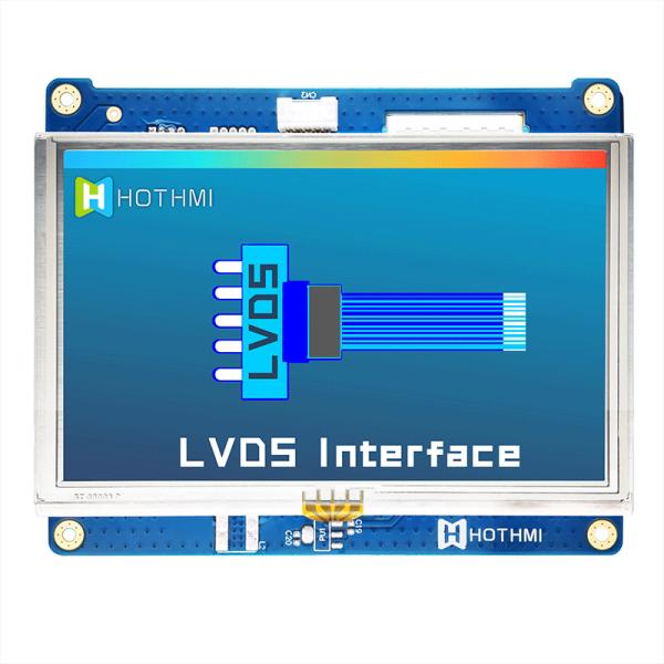 5.0 Inch 800x480 IPS Resistive TFT LCD Display