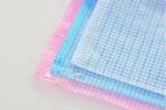 Custom A4 B4 Size Clear Waterproof PP Document Bag Mesh Zipper Pouch for