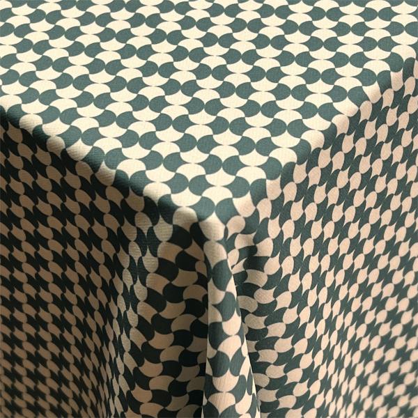 92% Polyester 8% Spandex Elastic Outdoor Fabric 178gsm Diamond Patterned Pearl