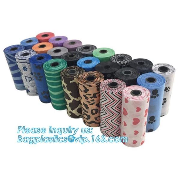 Pet product house shape dog waste bags with dispenser and leash clip, Pet Waste Bag Removal Disposal Heavy Duty Earth Fr