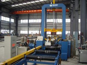 China Automatic Hydraulic H-beam Assembling Machine Motor With PLC System wholesale