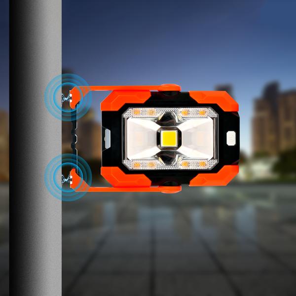 Zoom Solar LED Outdoor Landscape Lighting 6W COB SMD5730 4400mAh Rechargeable Battery