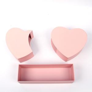China Pancific 400G Coated Cardboard Heart Shaped Gift Box Matte UV wholesale