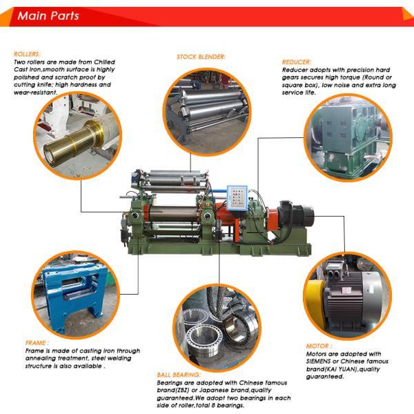 50W Green/Blue Rubber Tire Shredder Grinder Crusher Machine for and Rubber Processing