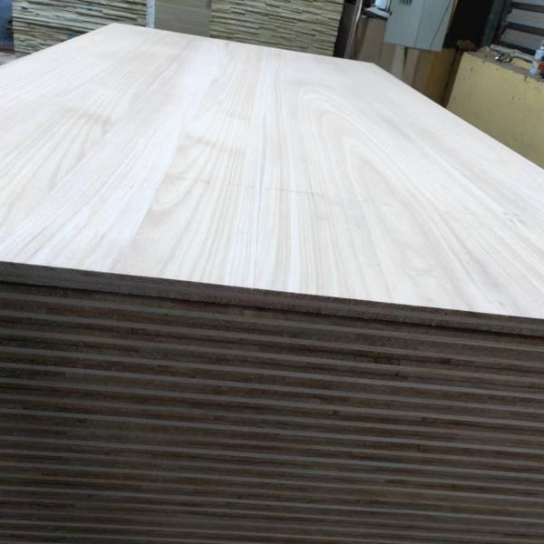 FSC 100% Certificate Multilayer Furniture Panels with Paulownia Wood Board
