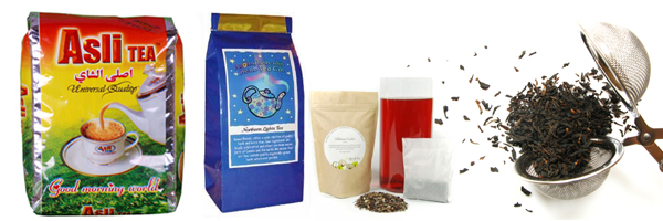 Tea Packaging Tea Pouch Bags, Choco Packaging, Nuts Packaging, Whey Protein Packaging, Chicken Bags, Shrink Sleeve