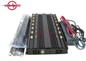 China 10 - 60m Cover Radius Cell Signal Blocker , Mobile Signal Jammer Device 40W Full Frequency wholesale