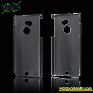 China Customized Clear Plastic sublimation case for Fujitsu F-01H wholesale