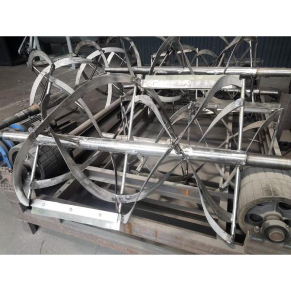 Multifunctional Ribbon Mixer Stone Lacquer Blender 15kw Capacity 2000L