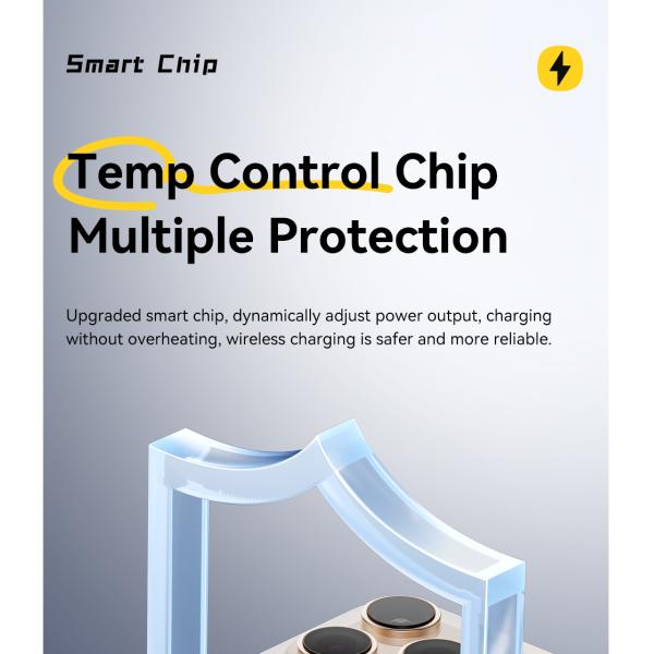 ESSAGER ES-WC18 15W Fast Wireless Charger for Best Phone Stand Charging PD Function and Fast Charging