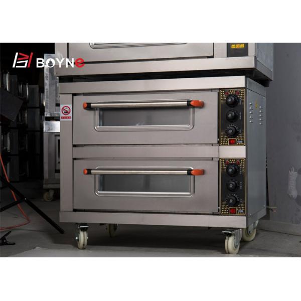 Double Deck Electric 20℃ 4kw Industrial Bakery Oven for making bread