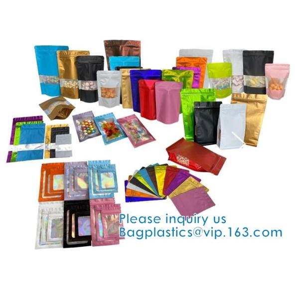 Aluminum Foil Bag, Mylar Bag With Zipper, Moisture Barrier Bag, Herbal Potpourri Bag