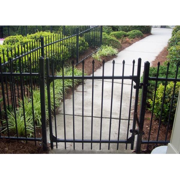 Spear Top Steel Single Gates , 1.8mx2.4m Fencing Tubular Steel