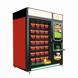 4000W 220V Automatic Vending Machine , Fast Hot Food Vending Machine