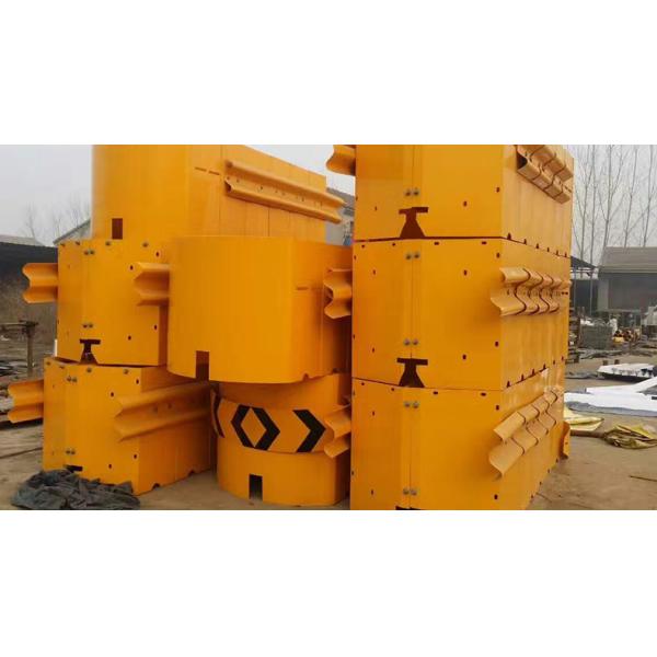 Q235 Q345 Galvanized Powder Coated Road Safety Highway Guardrail Crash Cushion Barriers