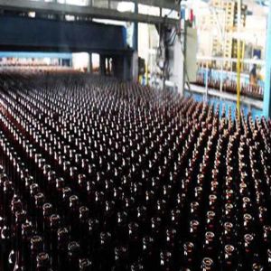 China Amber Beer ISO14001 300ml Glass Bottle Production Line wholesale