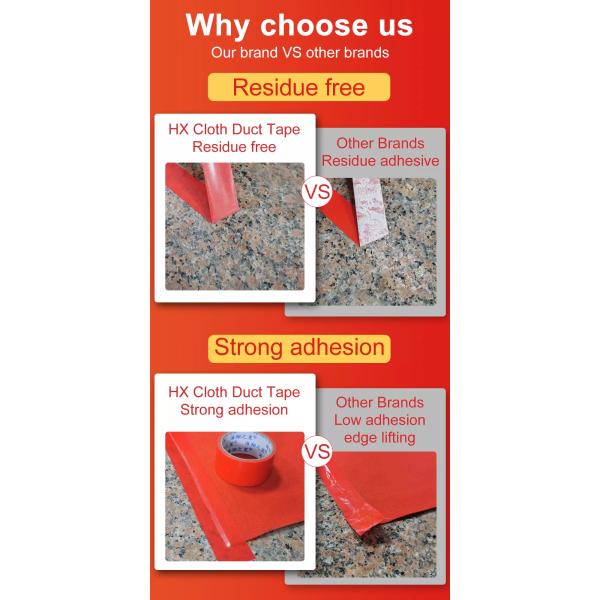 50m Colorful Adhesive Packing Tape Carpet Sticky Tape Jumbo Roll