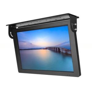 China Metal Housing 18.5 Inch Coach Metro Bus Monitor LCD Media Display With Wide Voltage DC 12V 24V wholesale