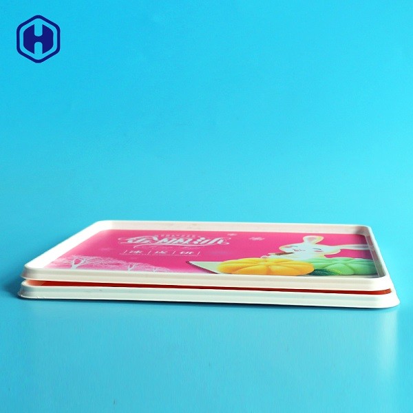 Microwavable IML Box Small Square Plastic Containers Heat Resistant