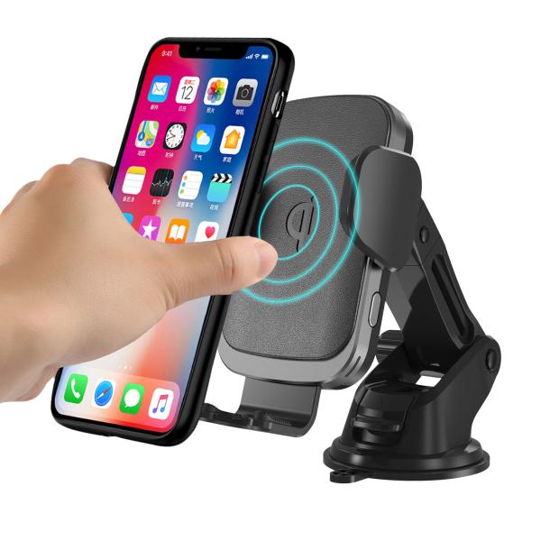Coil Qi 10W Automatic Car Cell Phone Holder